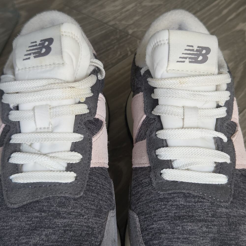 New Balance 237 Women's US 7.5 Casual Lace Up Shoes Sneakers Gray Pink - Picture 2 of 14